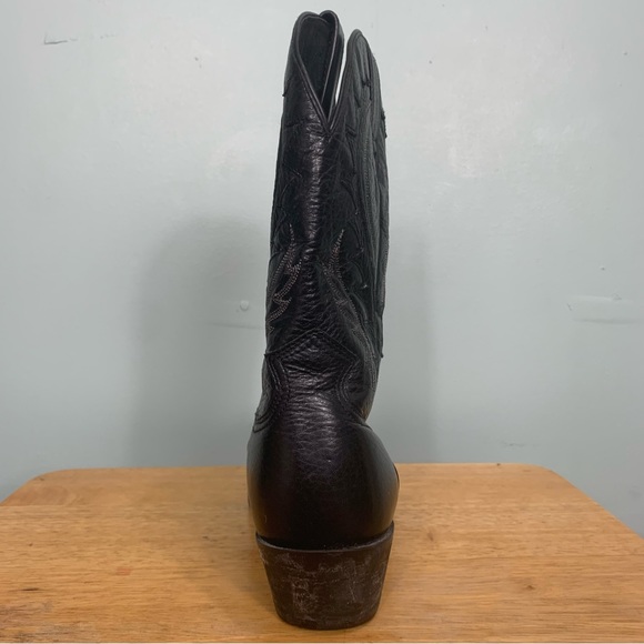 Men’s Ariat Black Legend Phoenix 10010938 Western Cowboy Boots - Picture 10 of 13